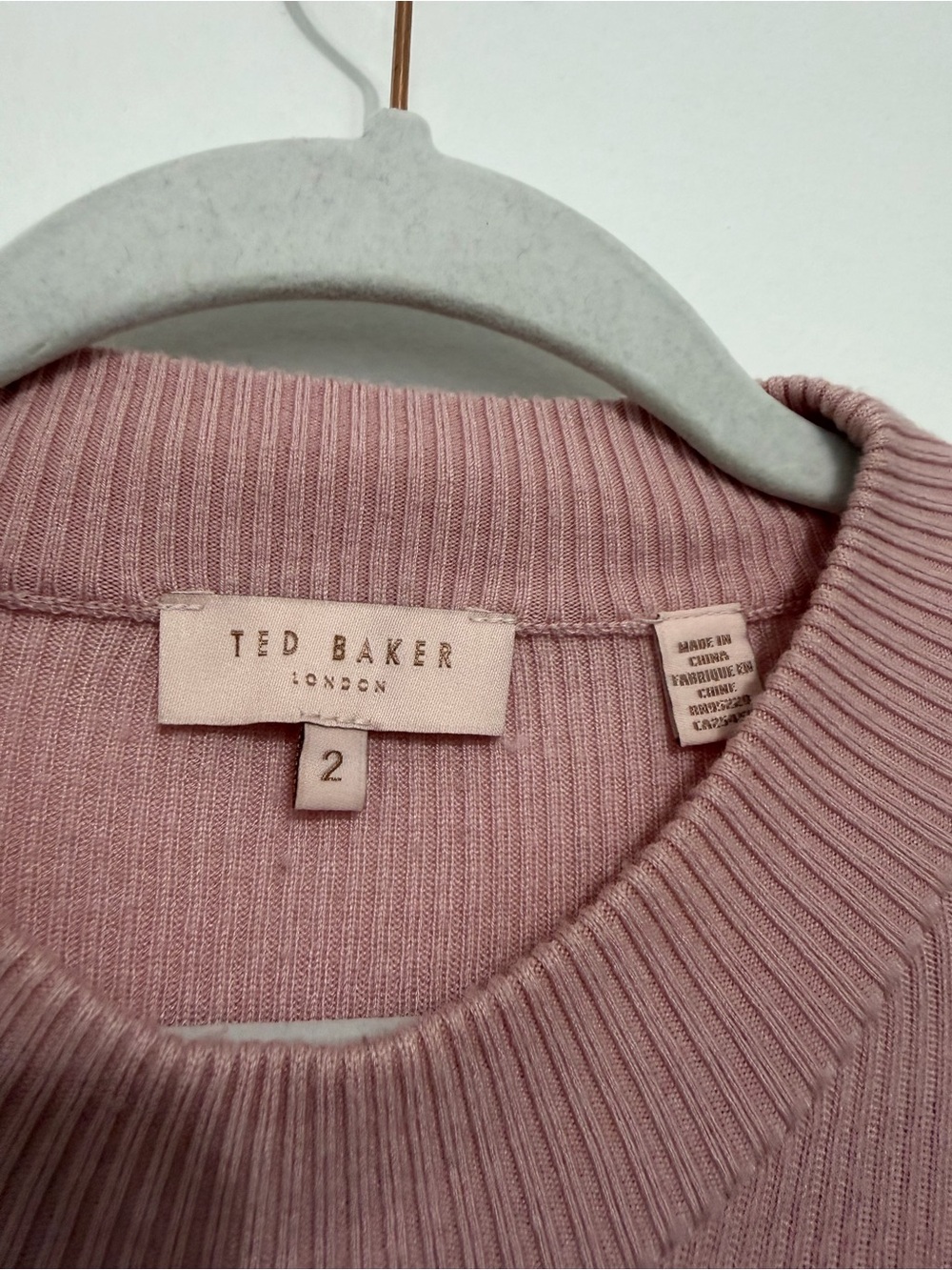 Ted Baker DIXIIY Shoulder
Detail Ribbed Sweater - Picture 5 of 6